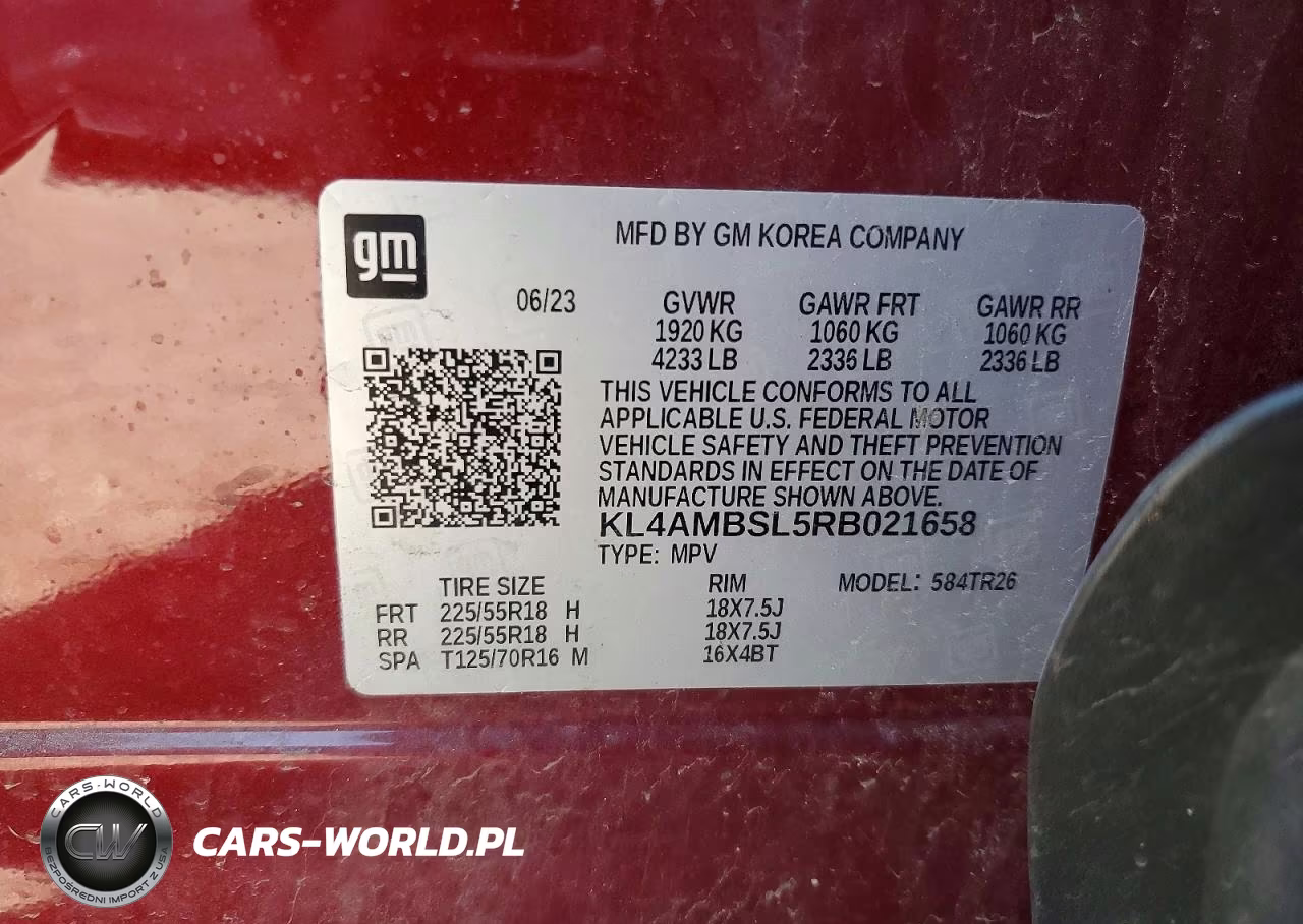 2024 Buick Encore Gx Preferred VIN:KL4AMBSL5RB021658 - 13
