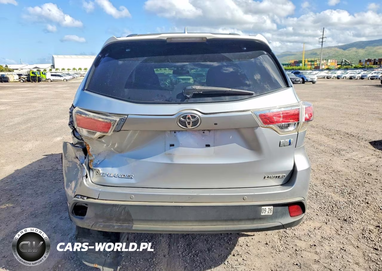 2014 Toyota Highlander Hybrid Limited VIN:5TDDCRFH1ES005397 - 6