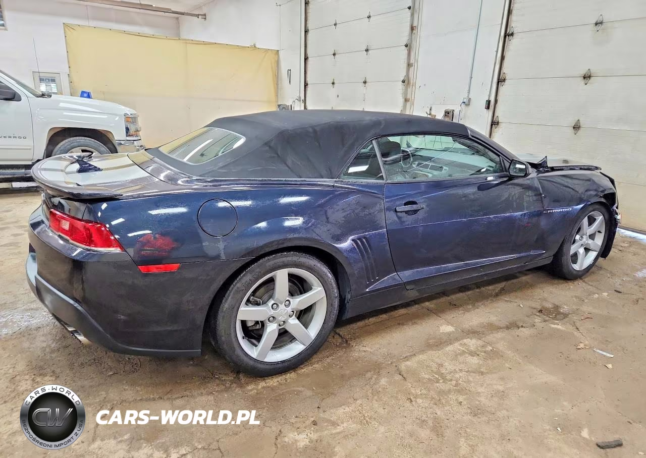 2014 Chevrolet Camaro Lt VIN:2G1FG3D38E9122977 - 3