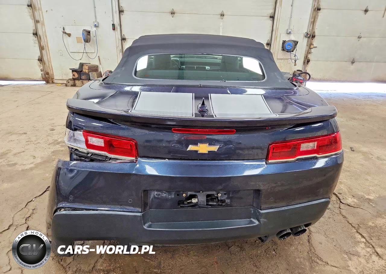 2014 Chevrolet Camaro Lt VIN:2G1FG3D38E9122977 - 6