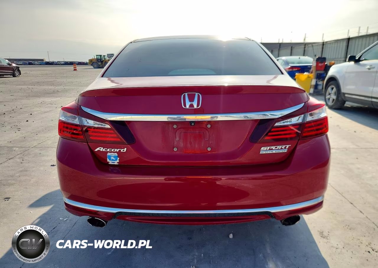 2017 Honda Accord Sport Special Edition VIN:1HGCR2F10HA078901 - 6