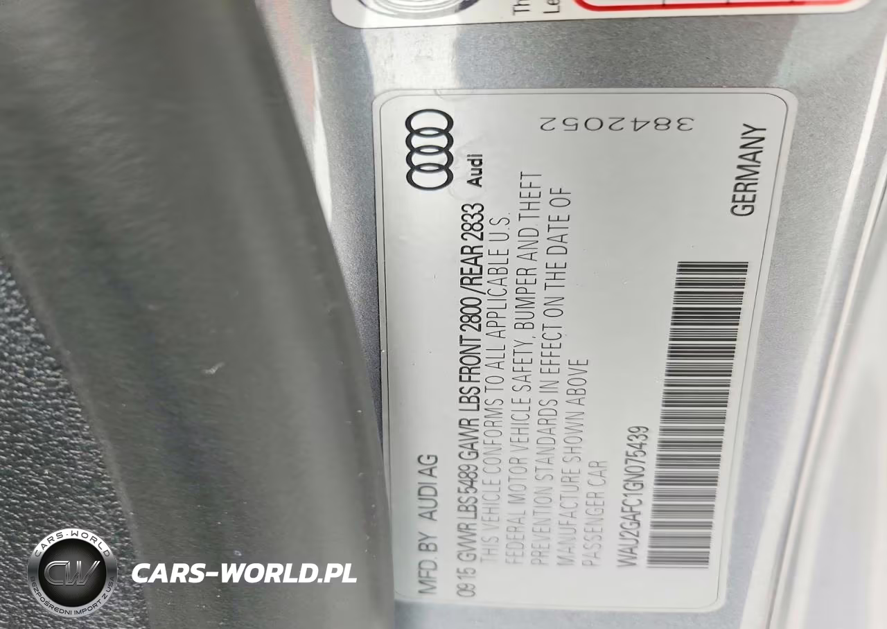 2016 Audi A7 Prestige VIN:WAU2GAFC1GN075439 - 13