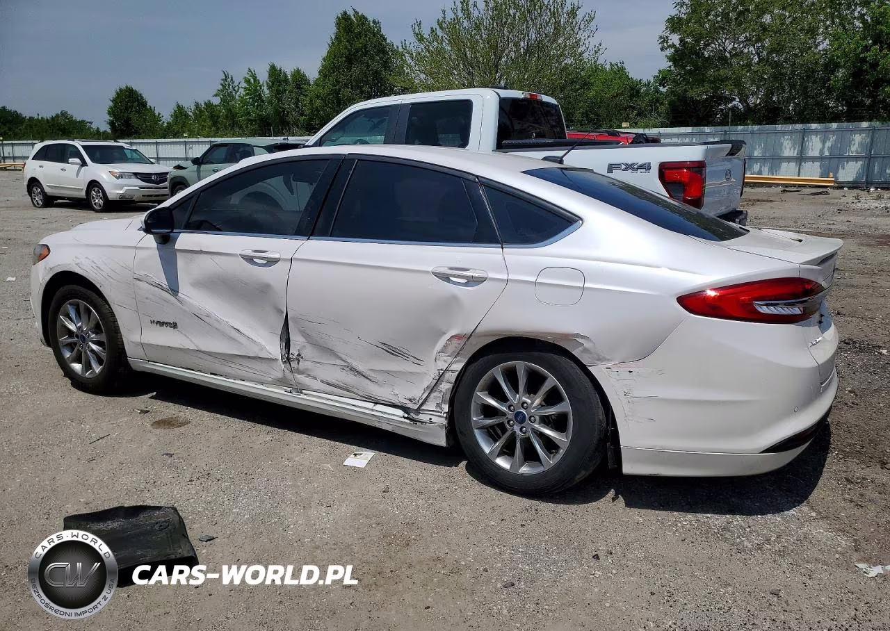 2018 Ford Fusion Se Hybrid VIN:3FA6P0LU5JR185254 - 2
