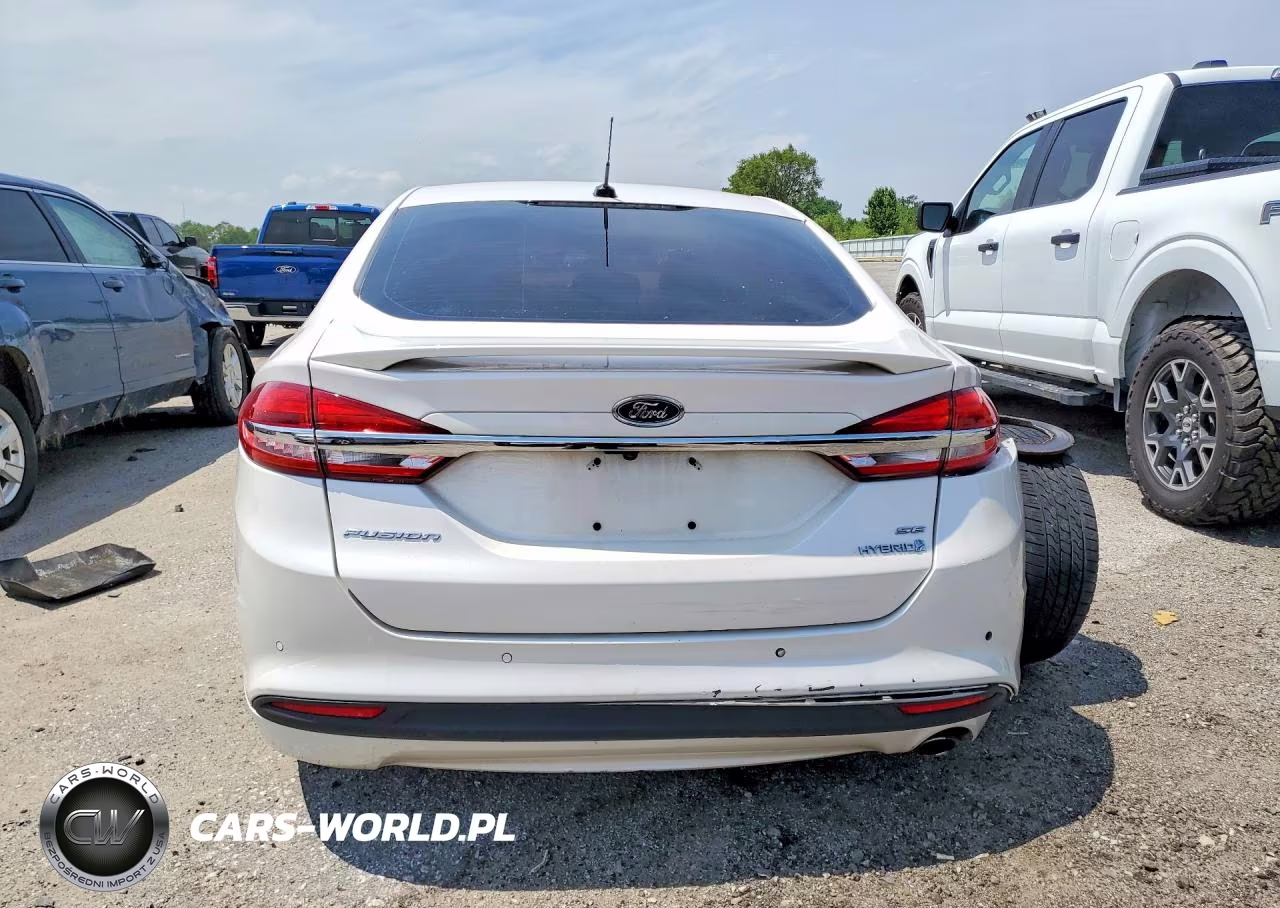2018 Ford Fusion Se Hybrid VIN:3FA6P0LU5JR185254 - 6