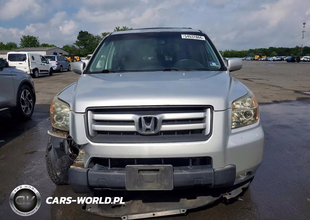 2007 Honda Pilot Exl VIN:2HKYF18717H522822 - 5