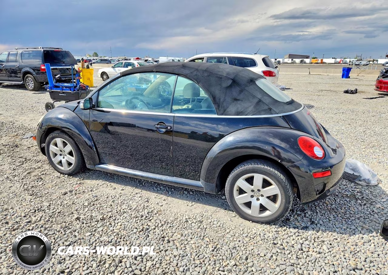 2007 Volkswagen New Beetle Convertible VIN:3VWPF31Y07M419134 - 2
