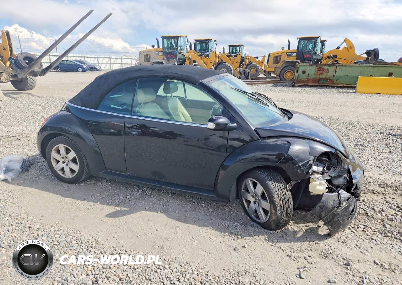 2007 Volkswagen New Beetle Convertible VIN:3VWPF31Y07M419134 - 4