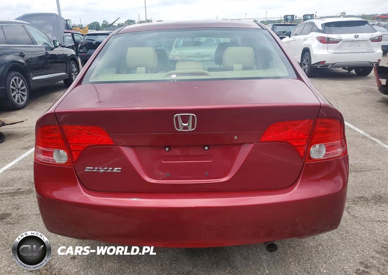 2007 Honda Civic Ex VIN:1HGFA16817L063015 - 6