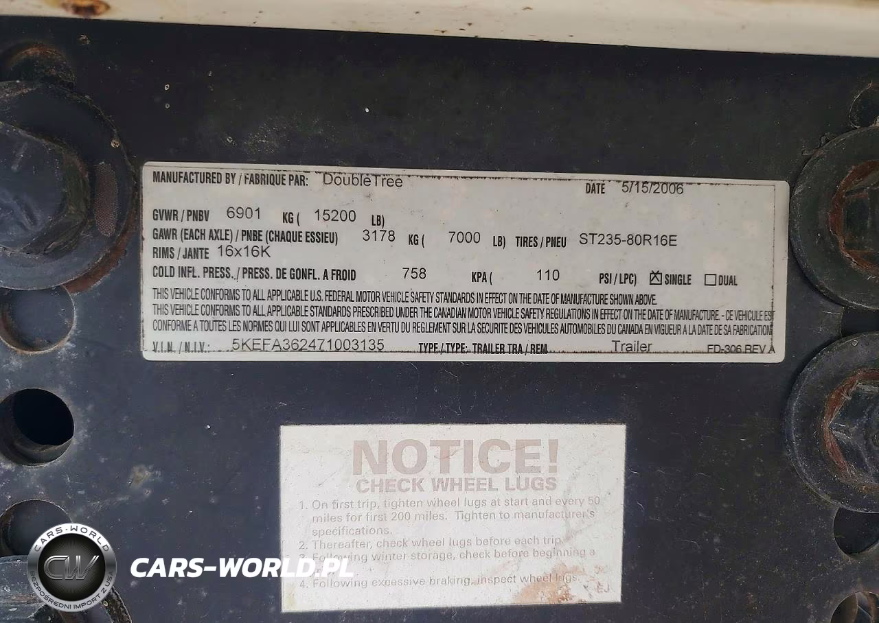 2007 Doubletree Selectsuit Camper VIN:5KEFA362471003135 - 10