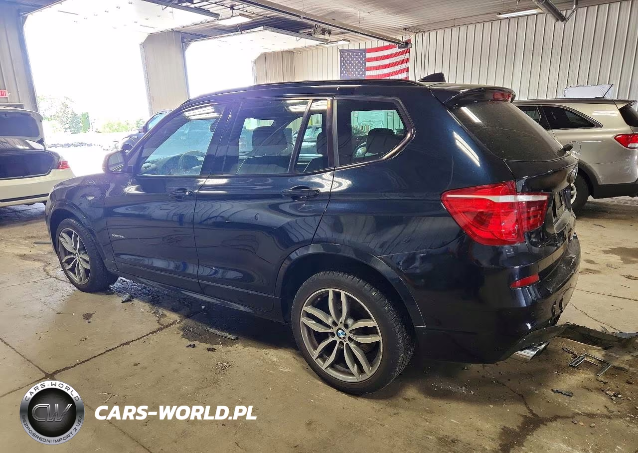 2016 BMW X3 xDrive35I VIN:5UXWX7C59G0R17386 - 2