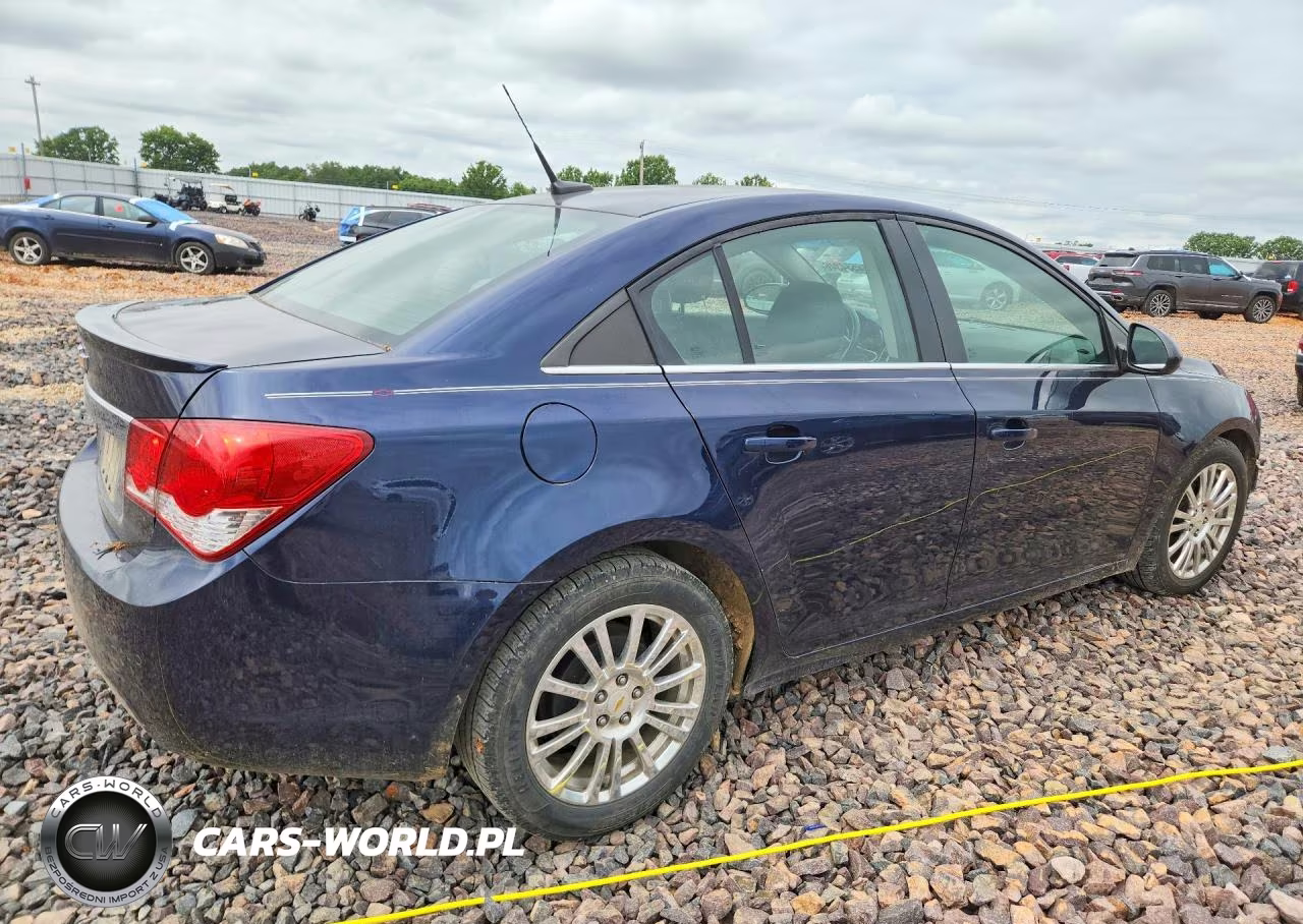 2011 Chevrolet Cruze Eco VIN:1G1PJ5S99B7199282 - 3