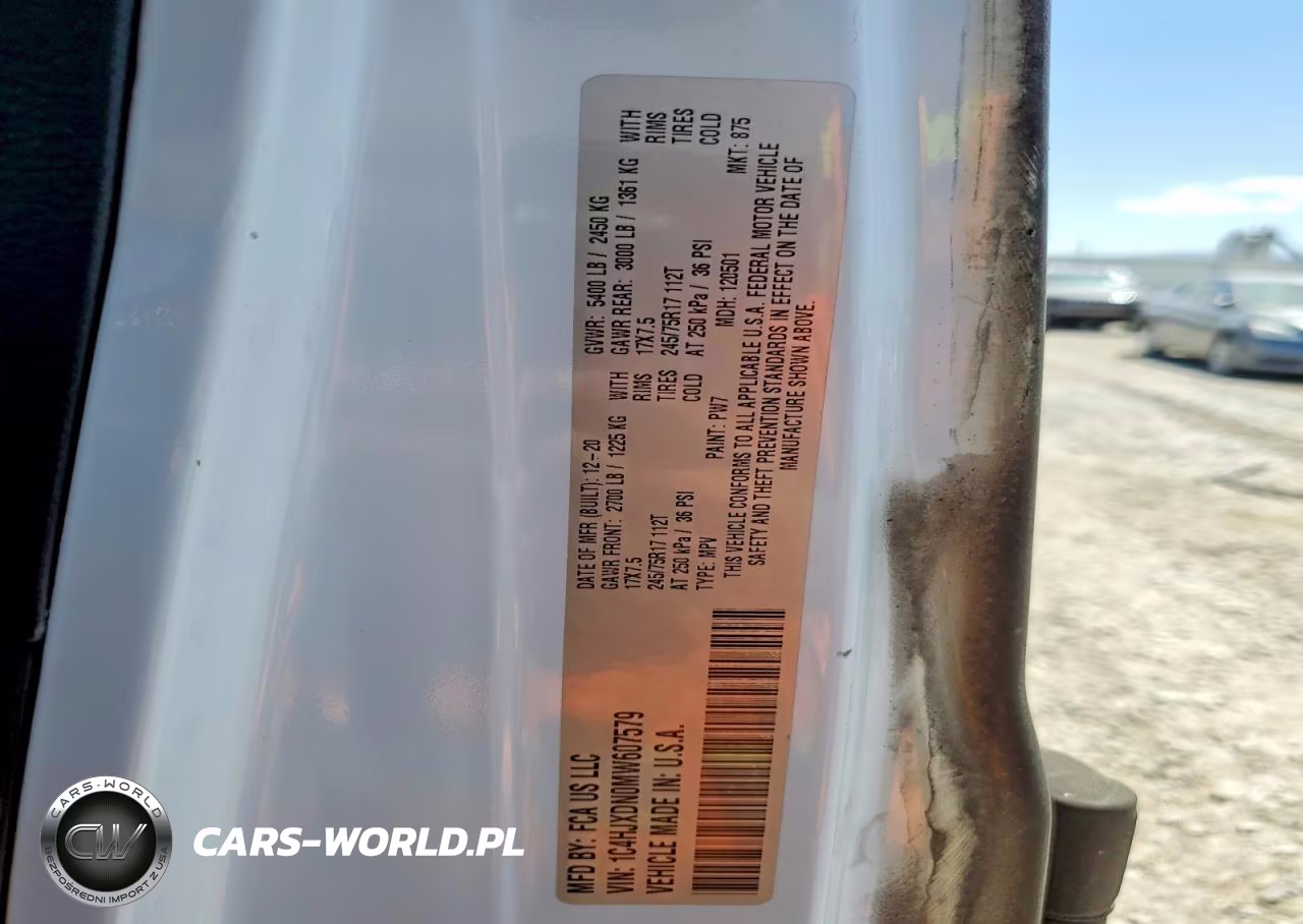 2021 Jeep Wrangler Unlimited Sport VIN:1C4HJXDN0MW607579 - 12