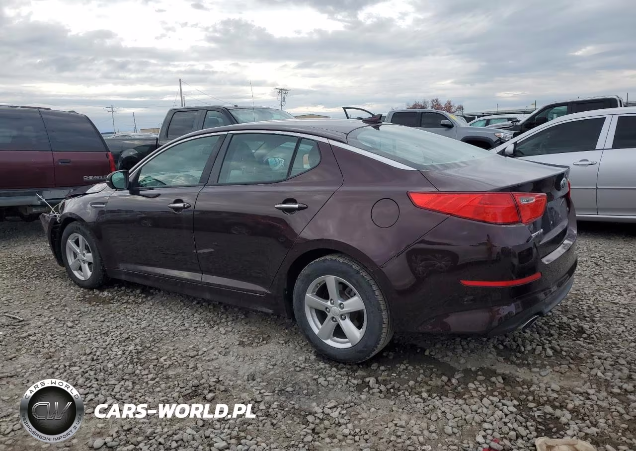 2014 Kia Optima Lx VIN:5XXGM4A75EG260678 - 2