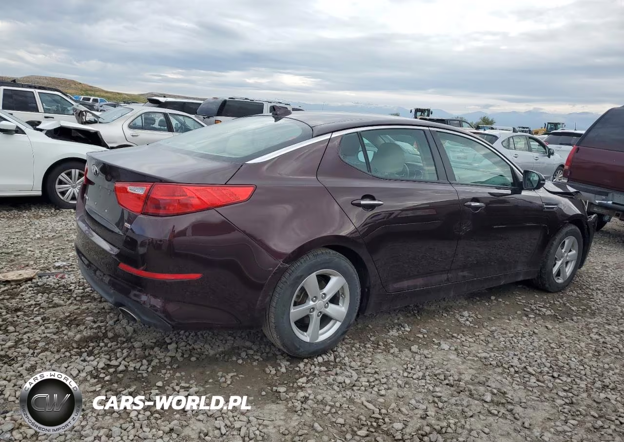 2014 Kia Optima Lx VIN:5XXGM4A75EG260678 - 3