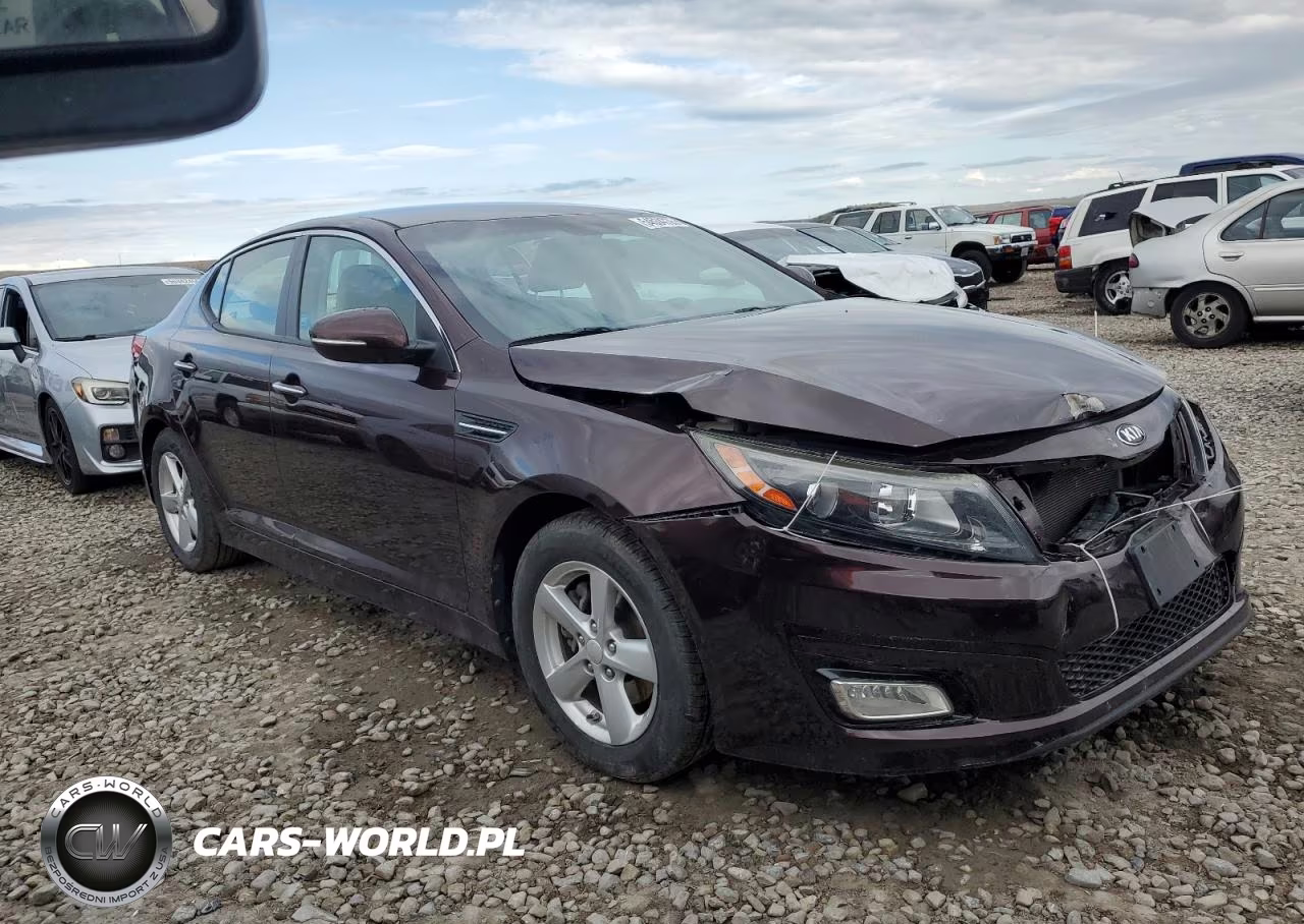 2014 Kia Optima Lx VIN:5XXGM4A75EG260678 - 4
