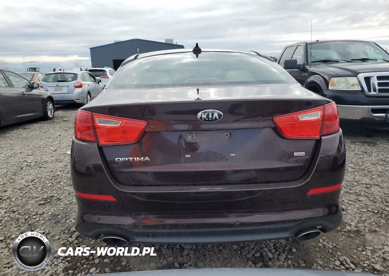 2014 Kia Optima Lx VIN:5XXGM4A75EG260678 - 6
