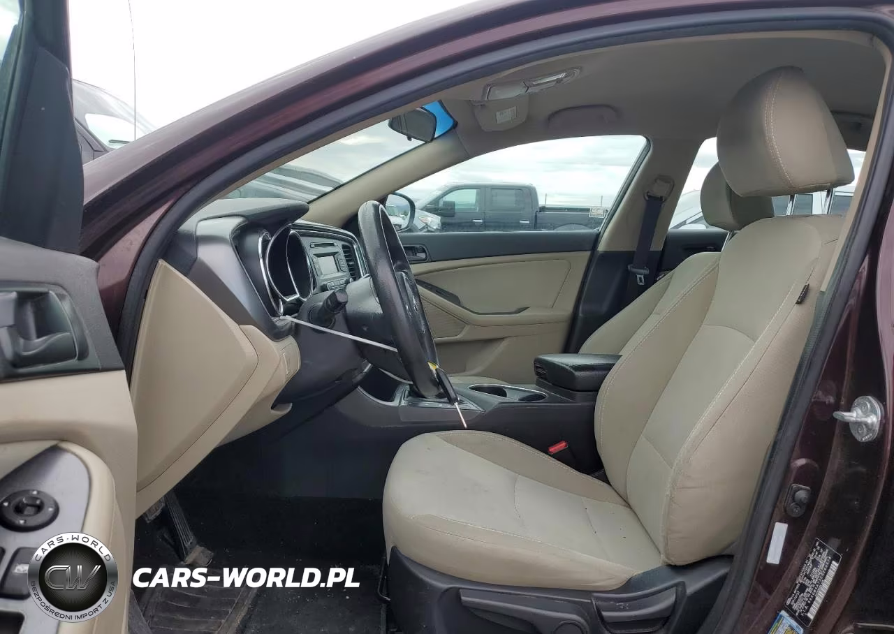 2014 Kia Optima Lx VIN:5XXGM4A75EG260678 - 7
