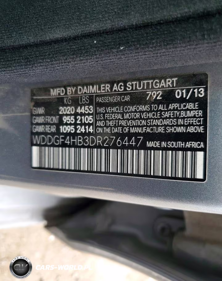 2013 Mercedes-Benz C 250 VIN:WDDGF4HB3DR276447 - 12