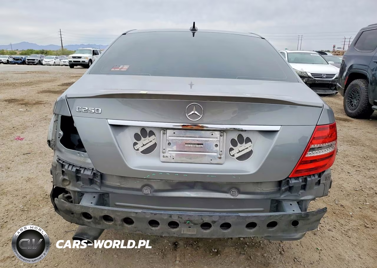 2013 Mercedes-Benz C 250 VIN:WDDGF4HB3DR276447 - 6
