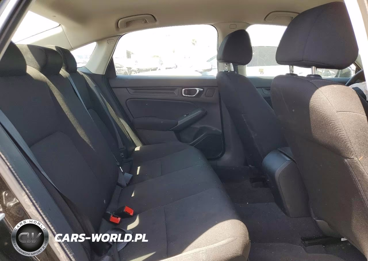 2025 Honda Civic Lx VIN:2HGFE2F22SH527554 - 10