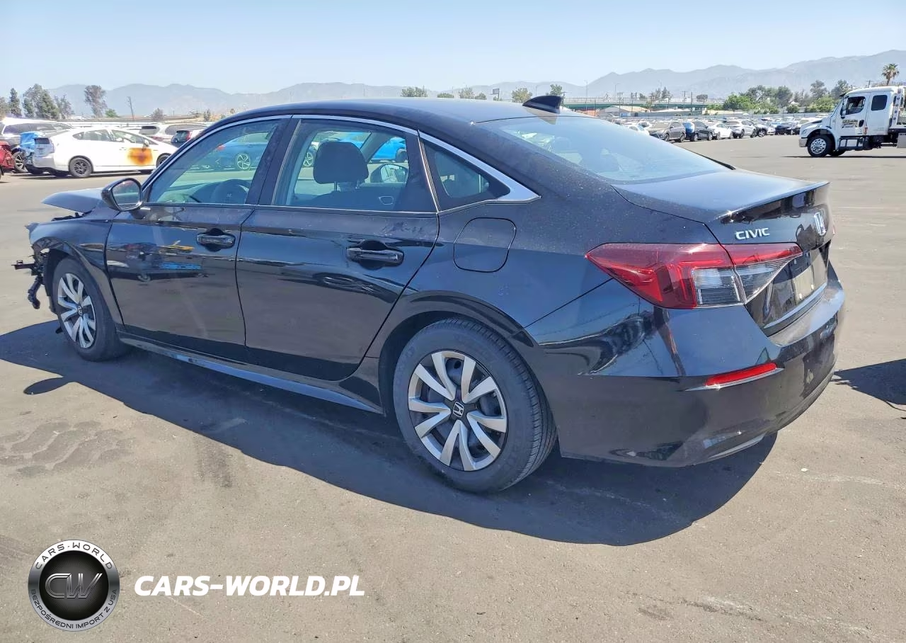 2025 Honda Civic Lx VIN:2HGFE2F22SH527554 - 2