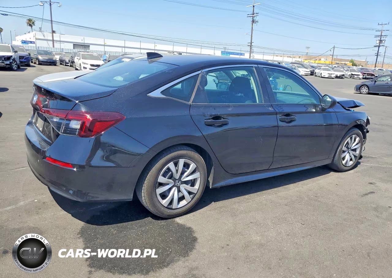 2025 Honda Civic Lx VIN:2HGFE2F22SH527554 - 3