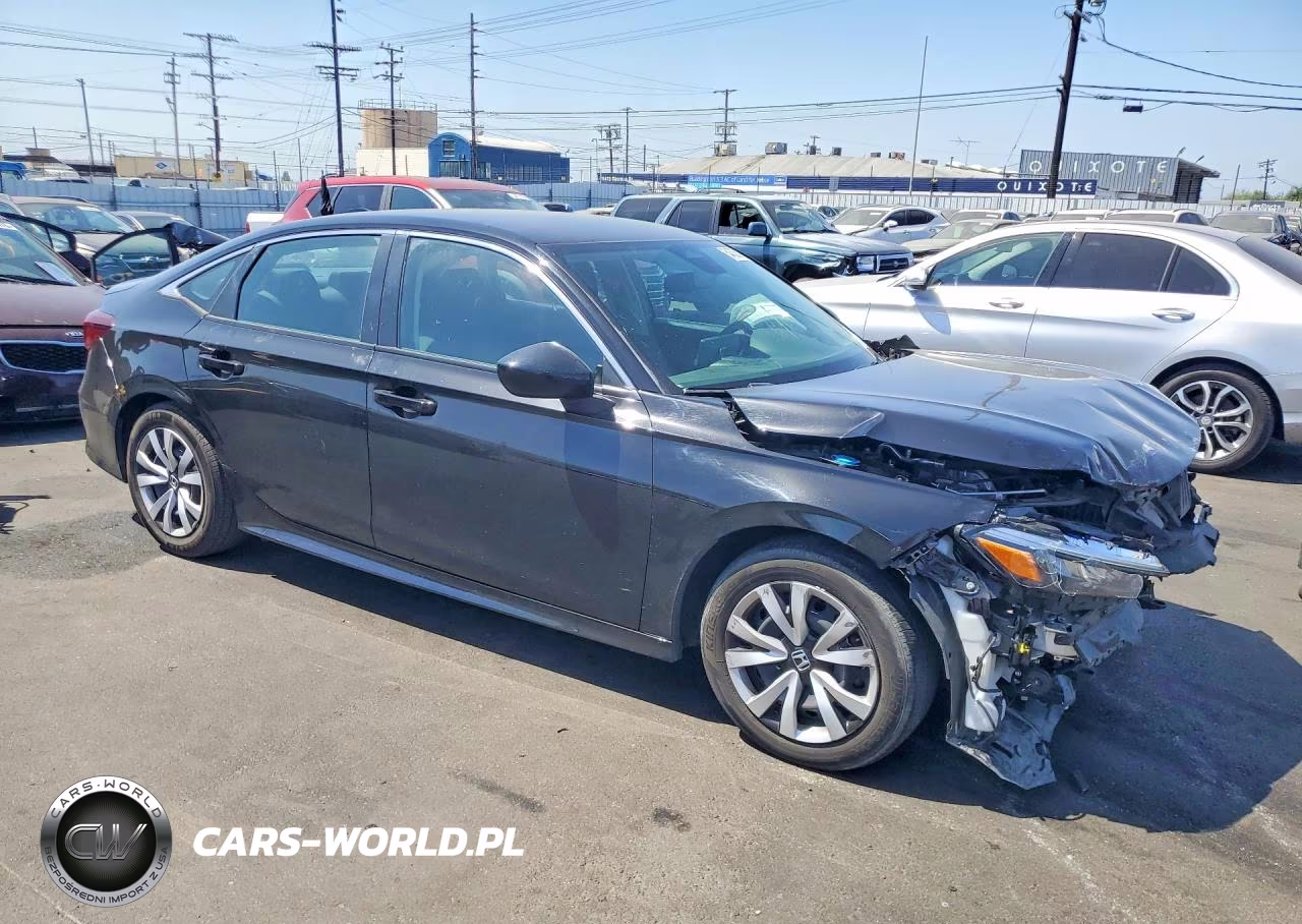 2025 Honda Civic Lx VIN:2HGFE2F22SH527554 - 4