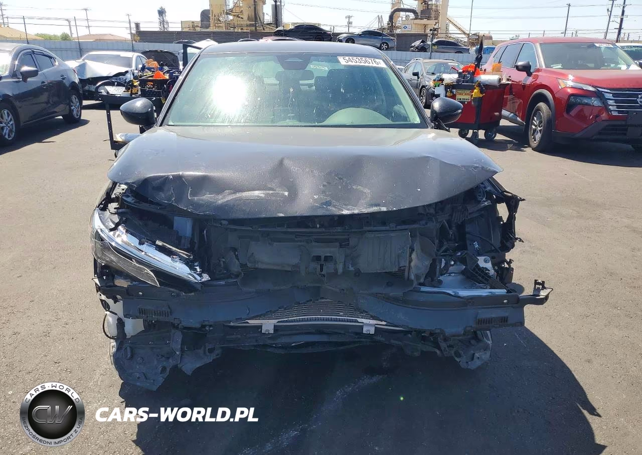 2025 Honda Civic Lx VIN:2HGFE2F22SH527554 - 5