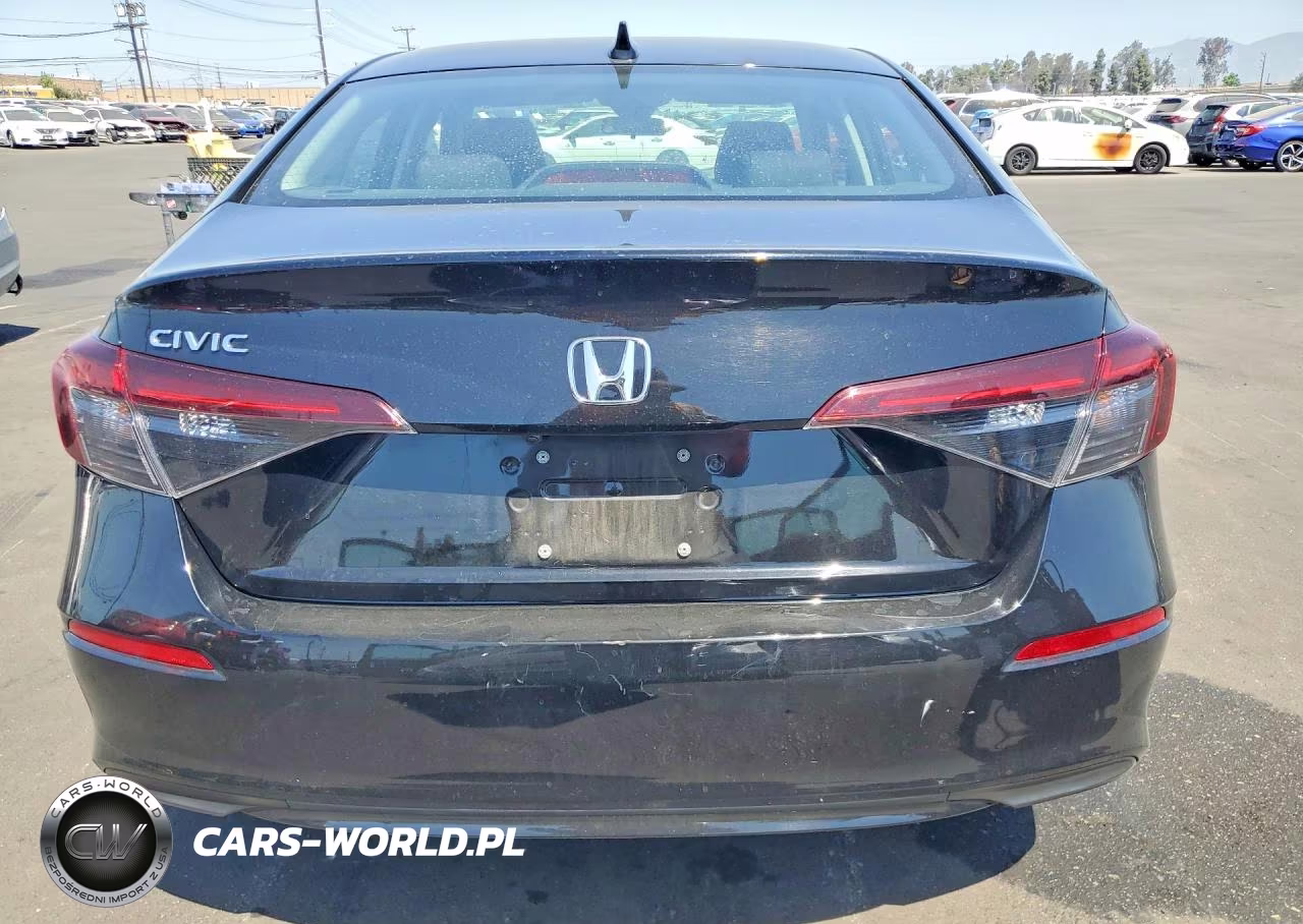 2025 Honda Civic Lx VIN:2HGFE2F22SH527554 - 6
