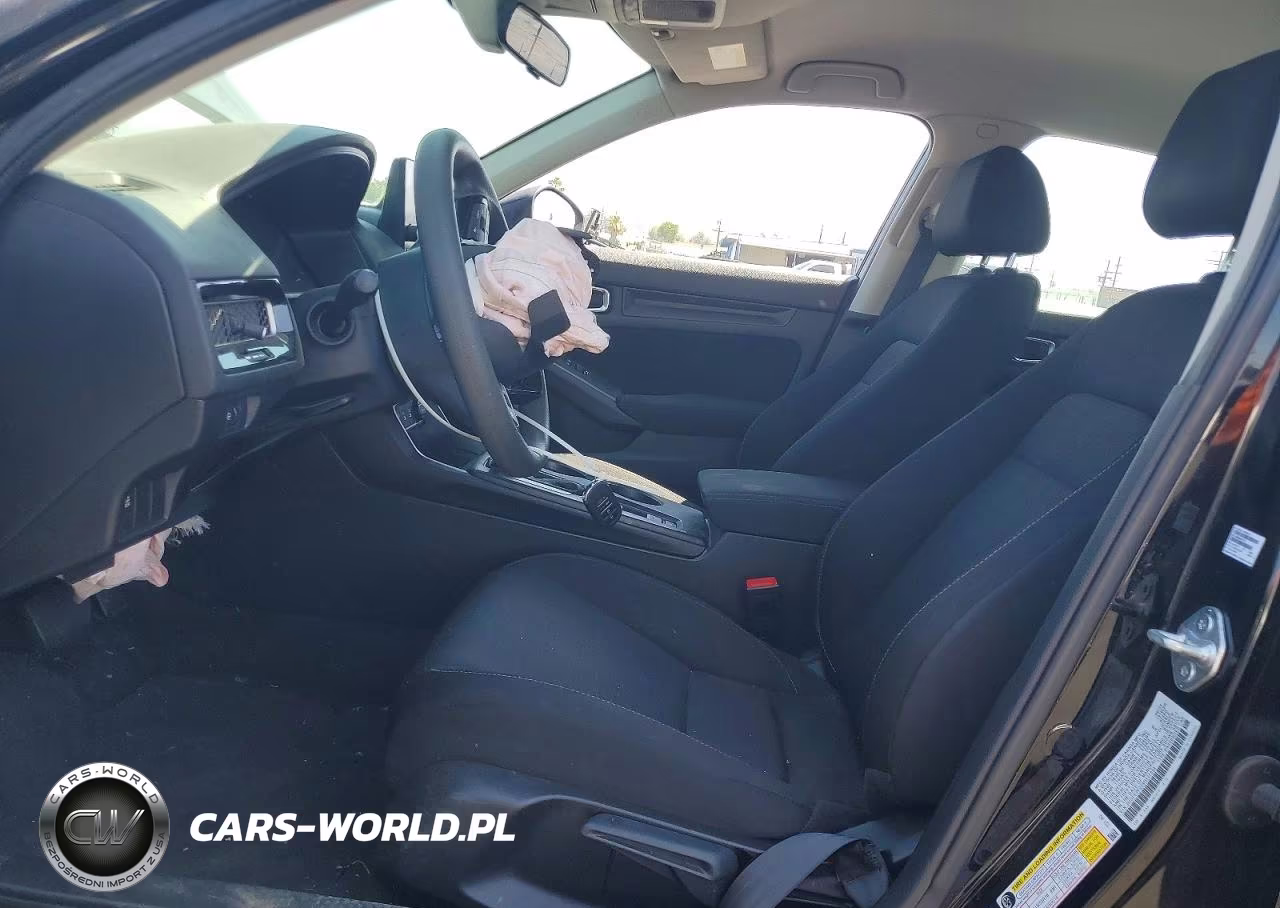 2025 Honda Civic Lx VIN:2HGFE2F22SH527554 - 7