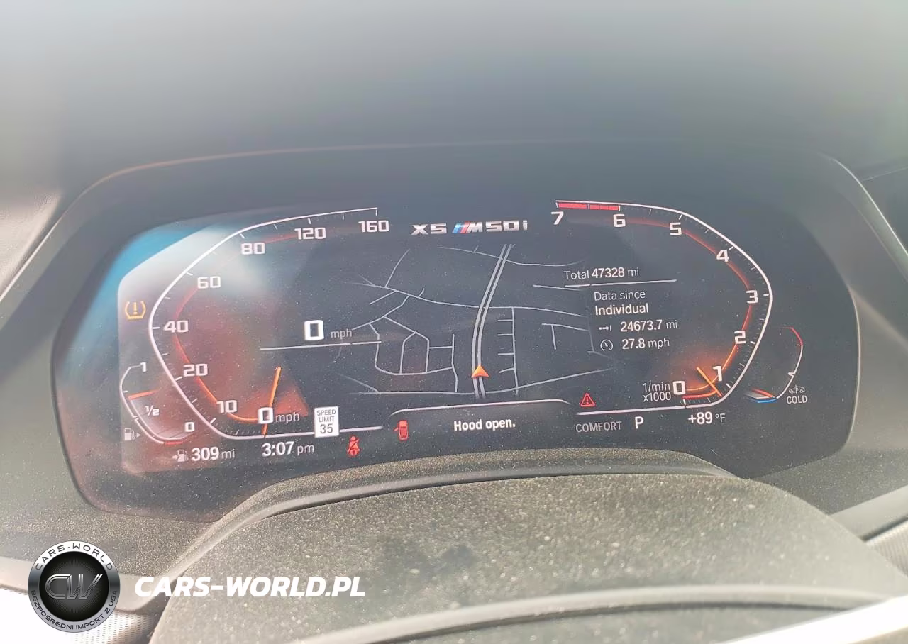 2020 BMW X5 M50I VIN:5UXJU4C02L9B93880 - 9