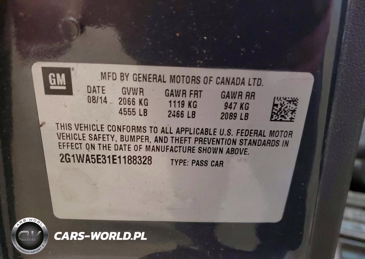 2014 Chevrolet Impala Limited Ls VIN:2G1WA5E31E1188328 - 12