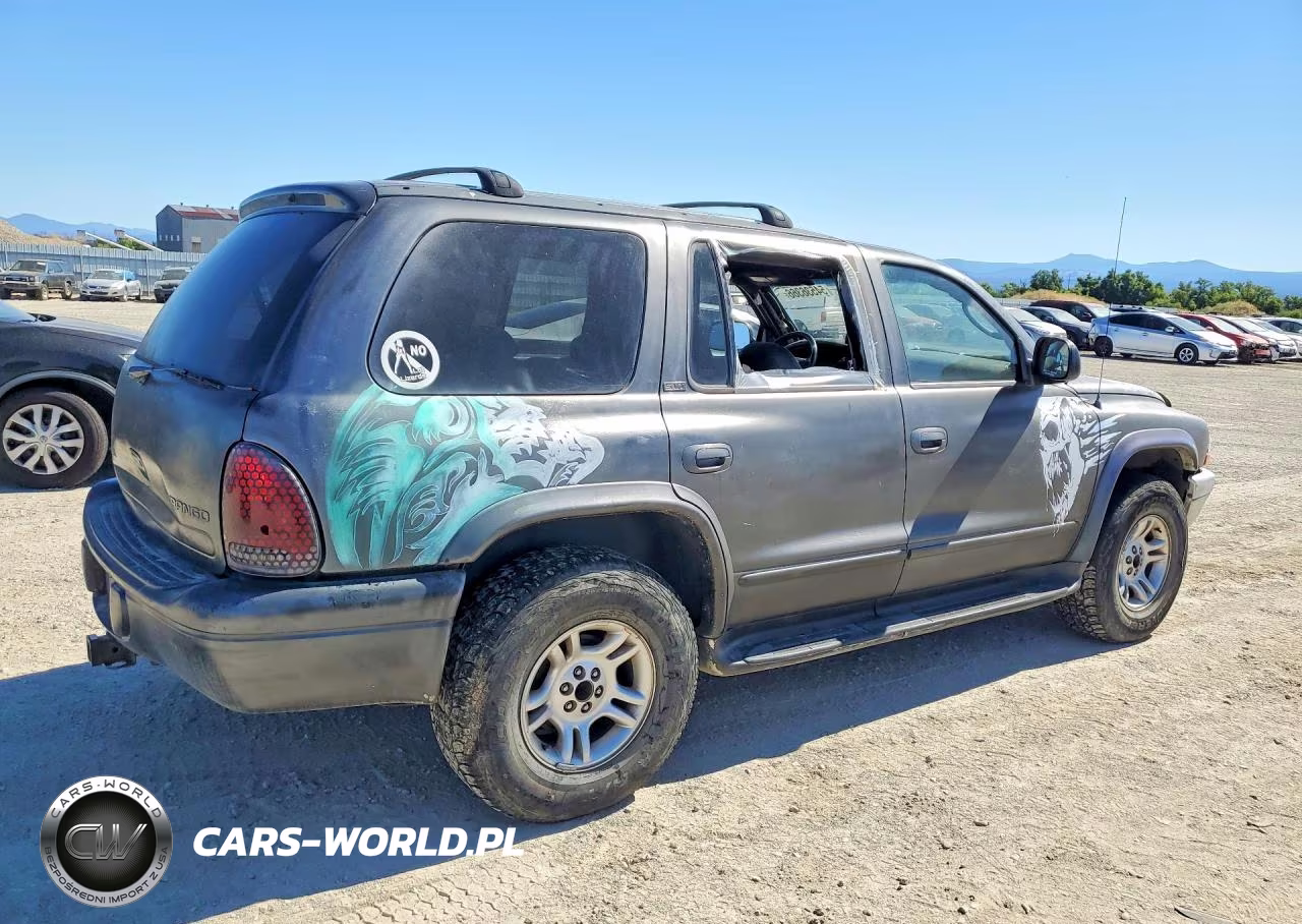 2002 Dodge Durango Slt Plus VIN:1B4HS58Z22F165283 - 3