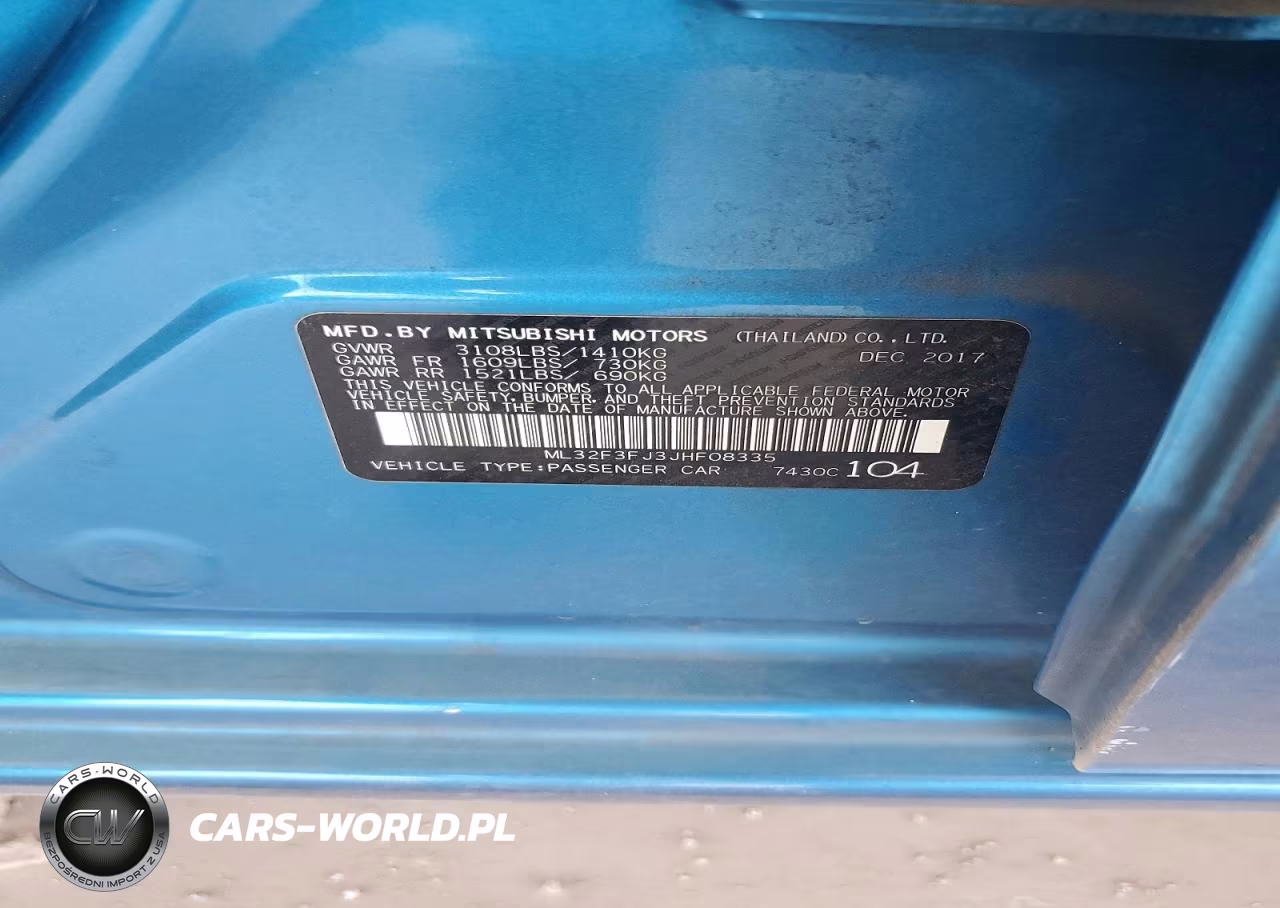 2018 Mitsubishi Mirage G4 Es VIN:ML32F3FJ3JHF08335 - 13