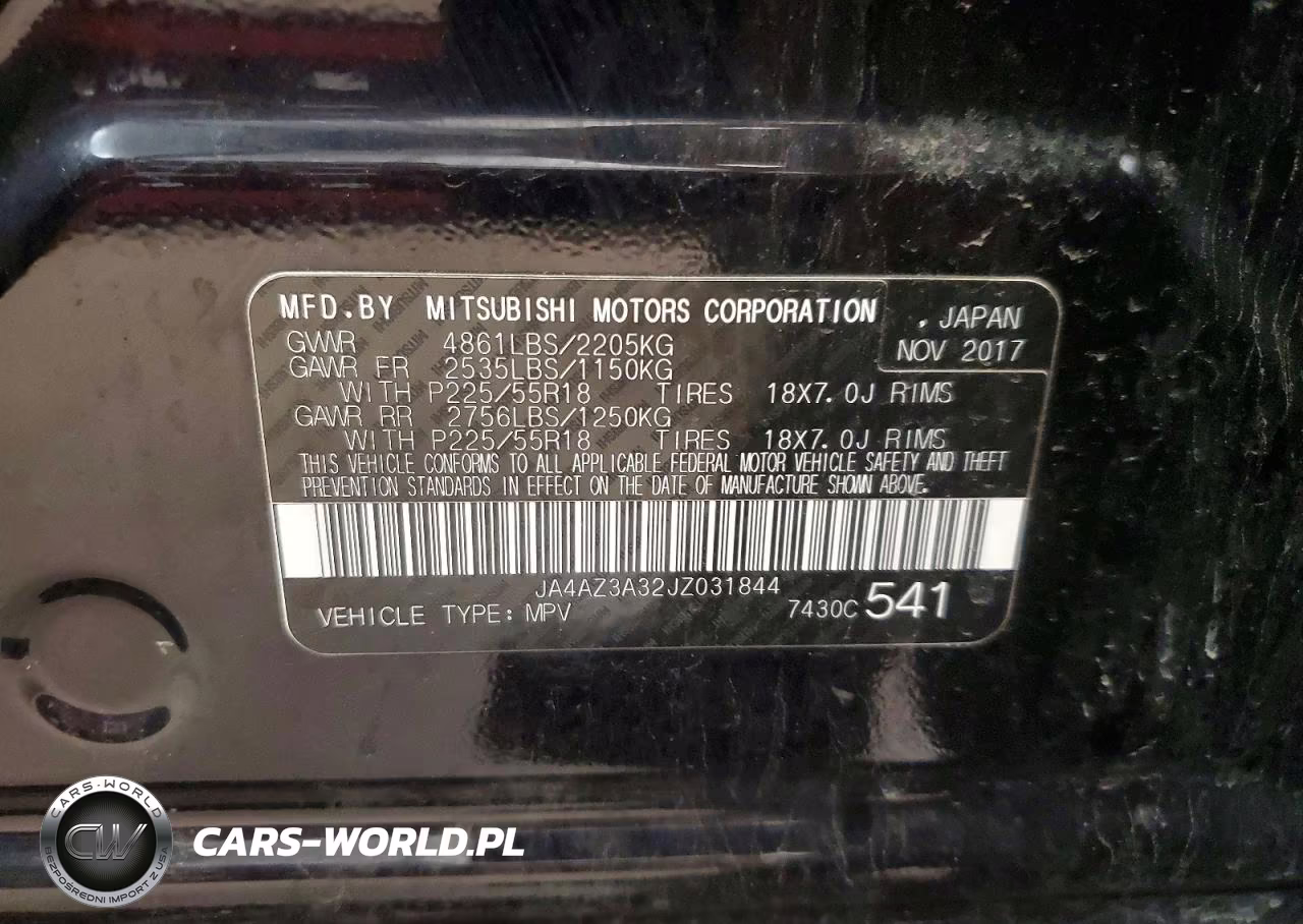 2018 Mitsubishi Outlander Se VIN:JA4AZ3A32JZ031844 - 14
