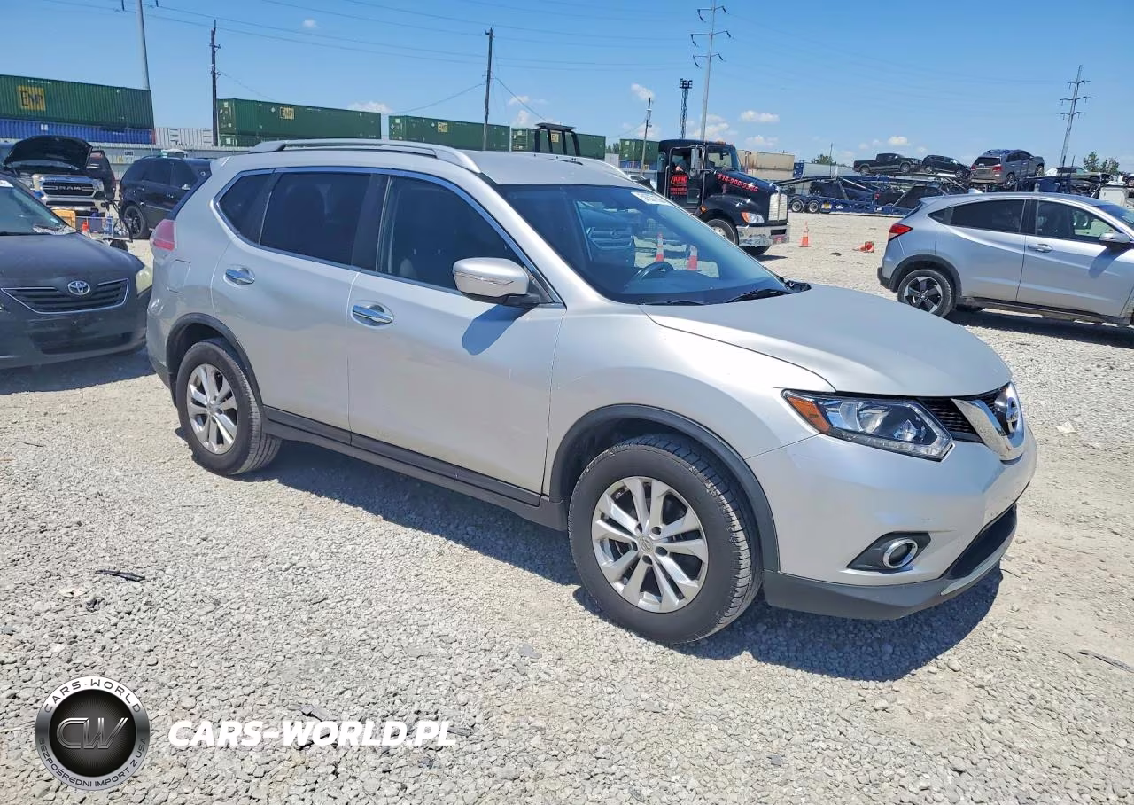 2015 Nissan Rogue Sv VIN:KNMAT2MV4FP563355 - 4