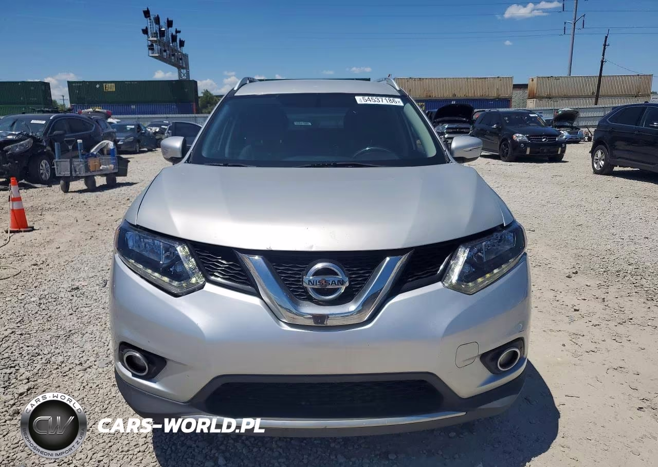 2015 Nissan Rogue Sv VIN:KNMAT2MV4FP563355 - 5