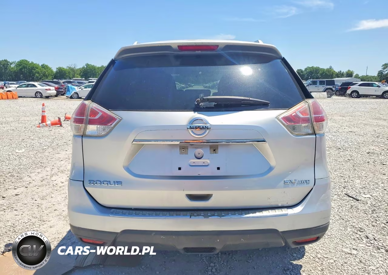 2015 Nissan Rogue Sv VIN:KNMAT2MV4FP563355 - 6