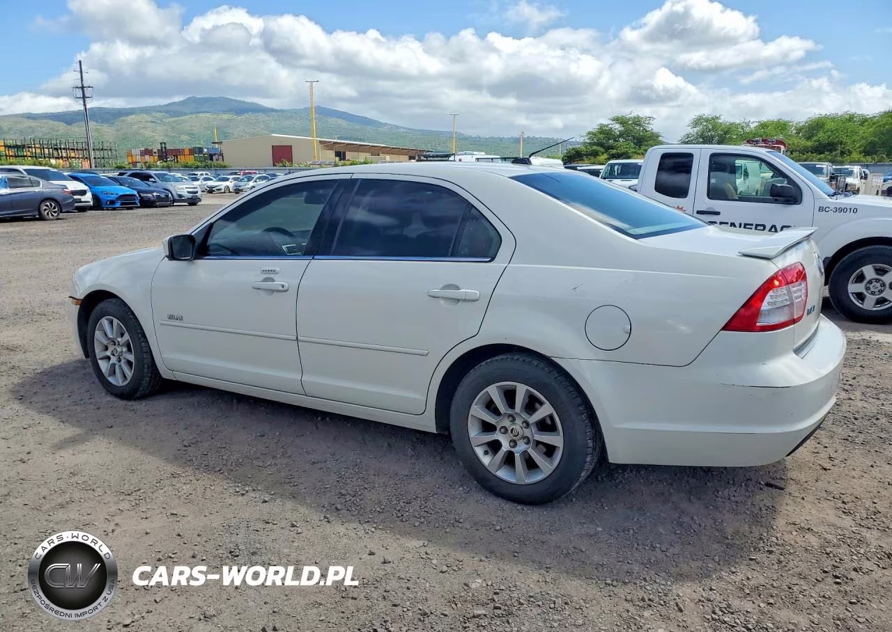 2008 Mercury Milan VIN:3MEHM07Z68R624245 - 2