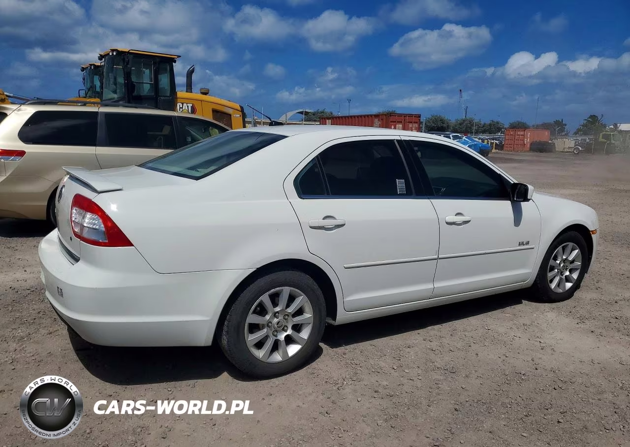 2008 Mercury Milan VIN:3MEHM07Z68R624245 - 3