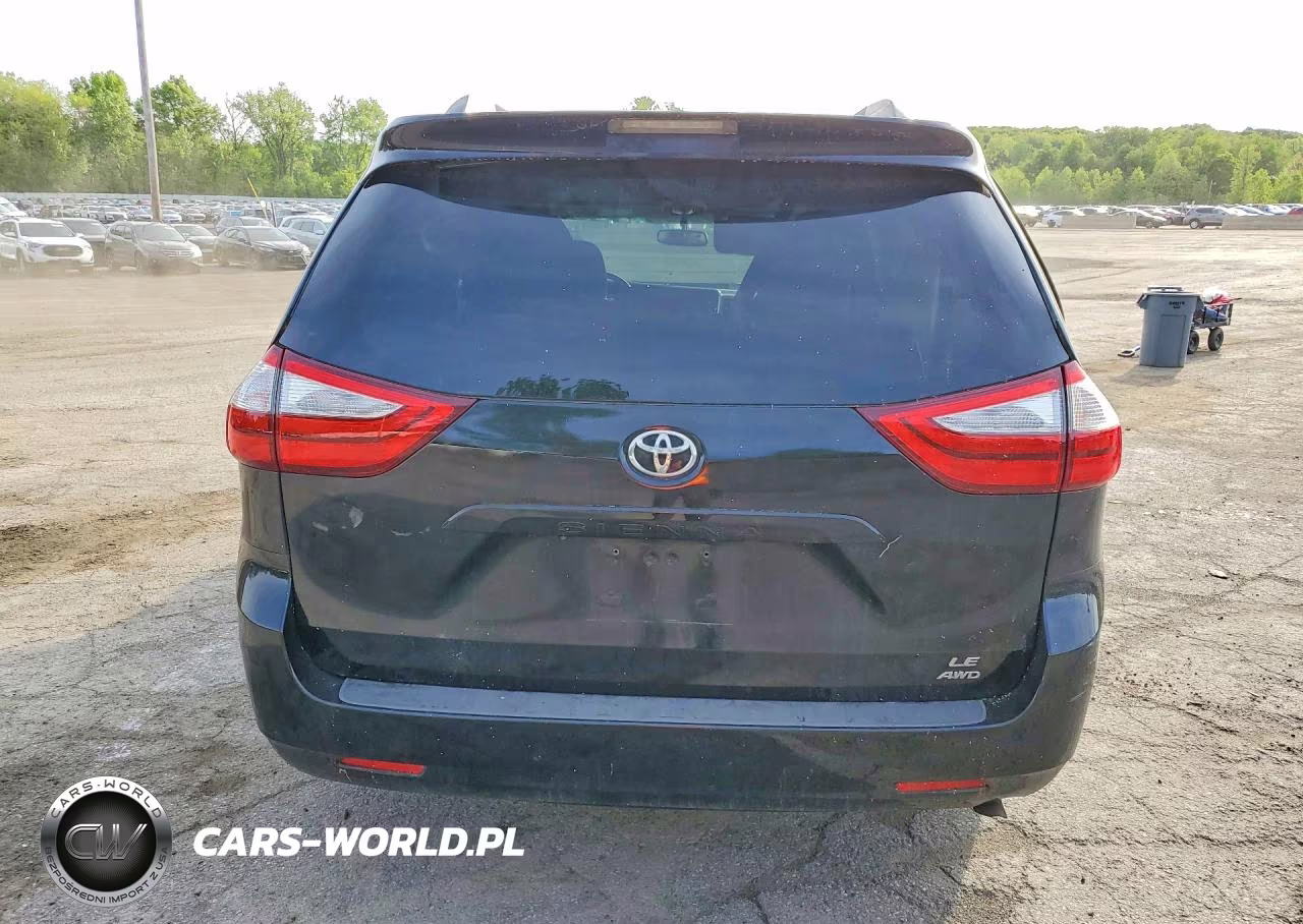 2015 Toyota Sienna Le VIN:5TDJK3DCXFS114811 - 6