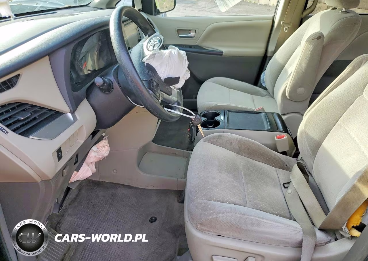 2015 Toyota Sienna Le VIN:5TDJK3DCXFS114811 - 7