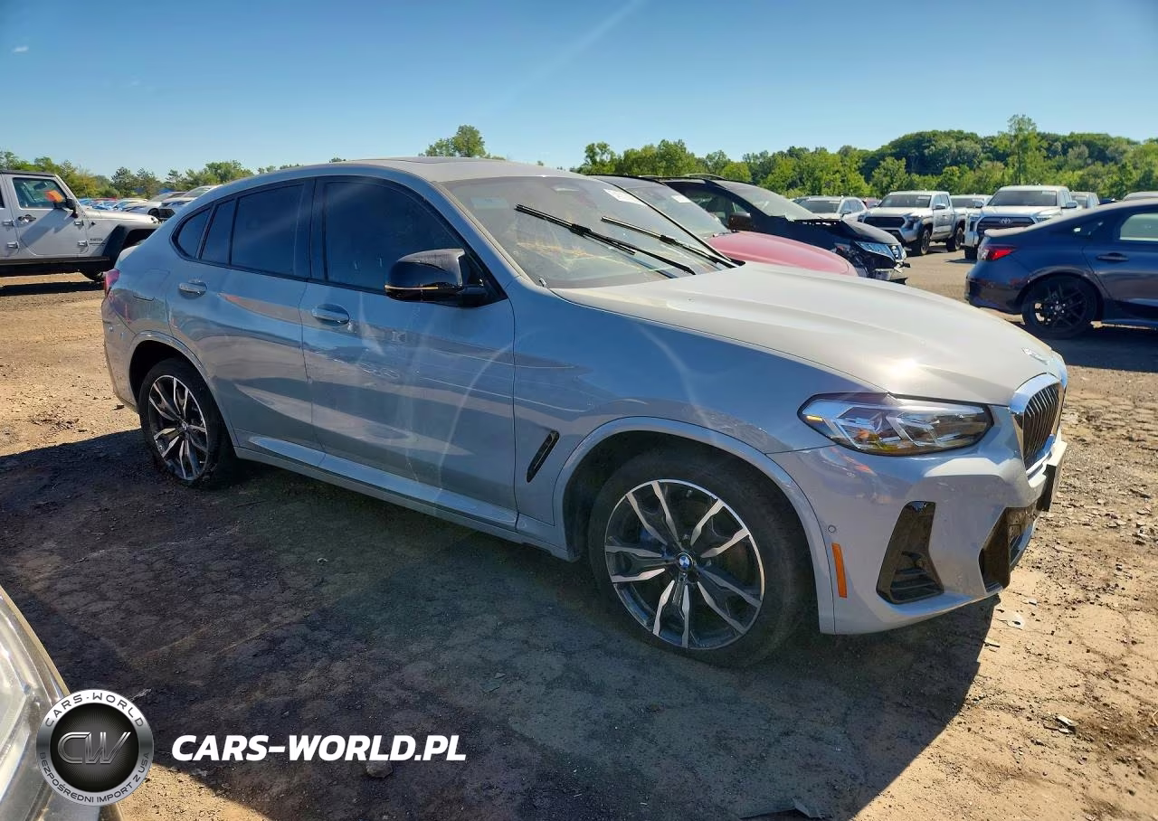2022 BMW X4 M40I VIN:5UX43DT07N9K14545 - 4