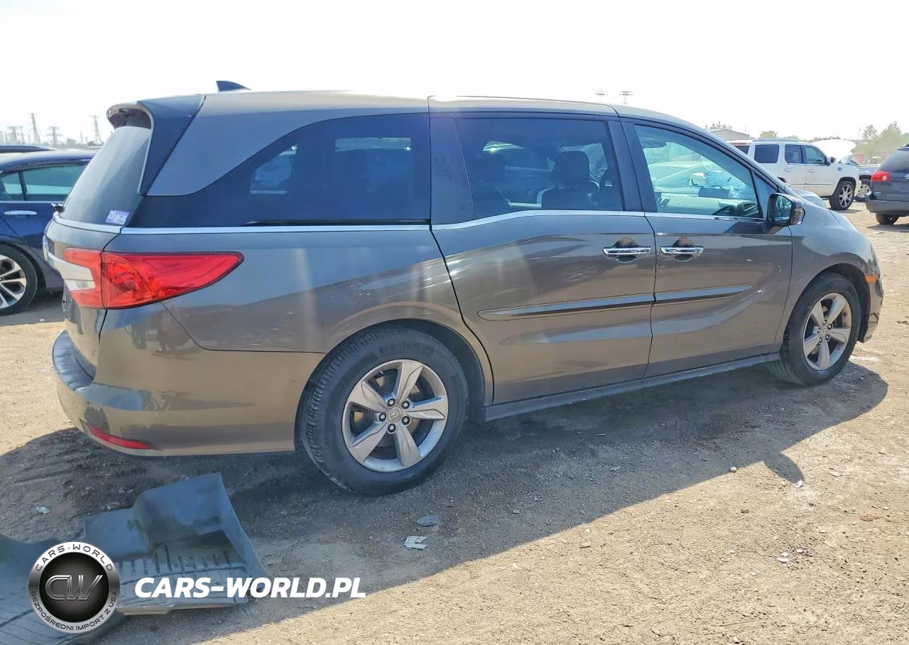 2019 Honda Odyssey Exl VIN:5FNRL6H73KB005278 - 3
