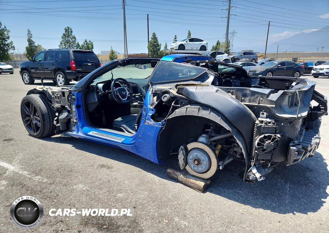 2019 Chevrolet Corvette Stingray 1Lt VIN:1G1YB2D79K5123116 - 2