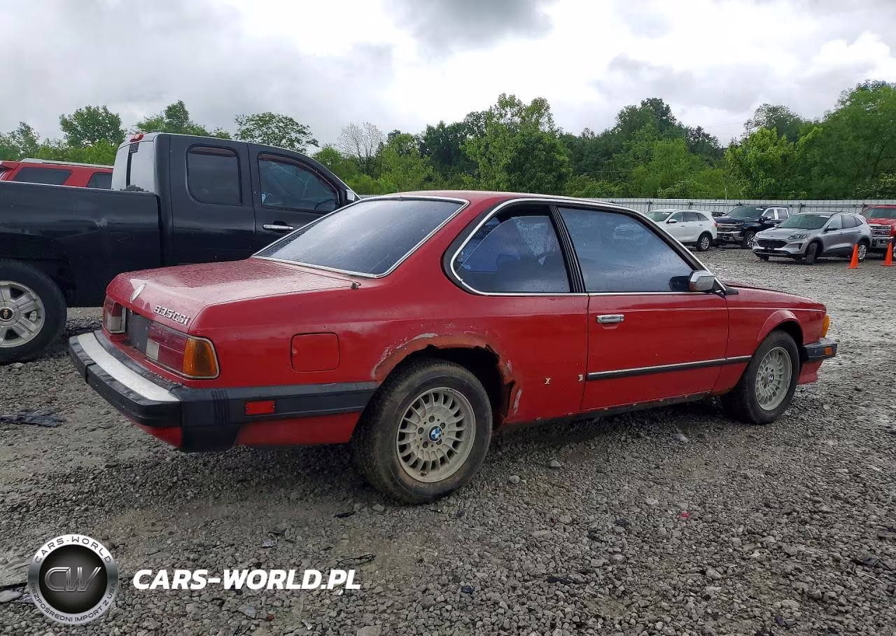 1987 BMW 635 Csi VIN:WBAEC7404H0608080 - 3