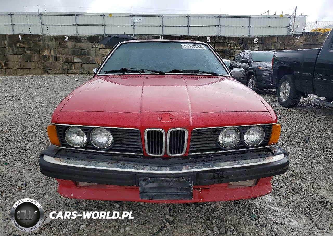 1987 BMW 635 Csi VIN:WBAEC7404H0608080 - 5