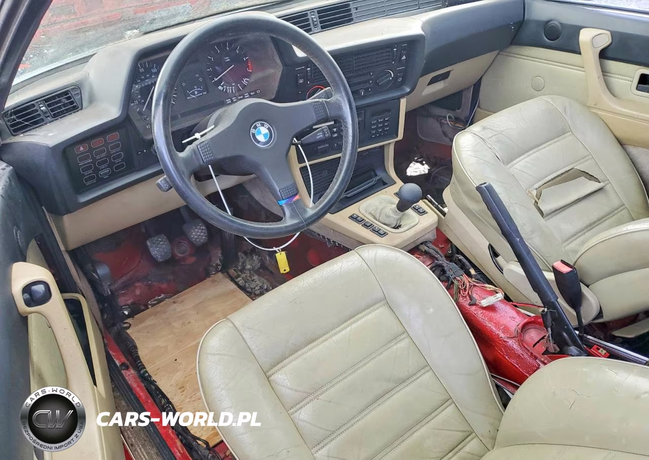 1987 BMW 635 Csi VIN:WBAEC7404H0608080 - 8
