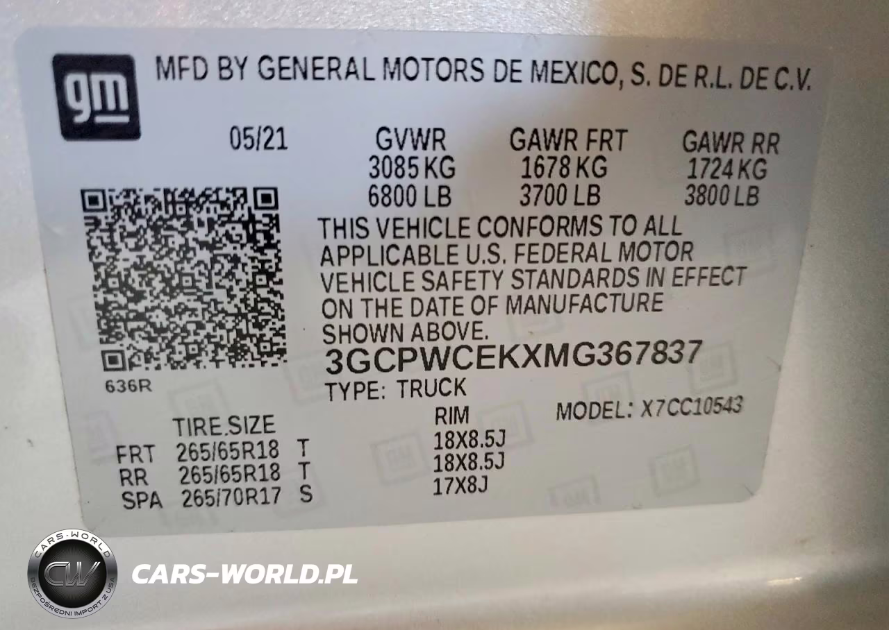 2021 Chevrolet Silverado C1500 Lt VIN:3GCPWCEKXMG367837 - 12