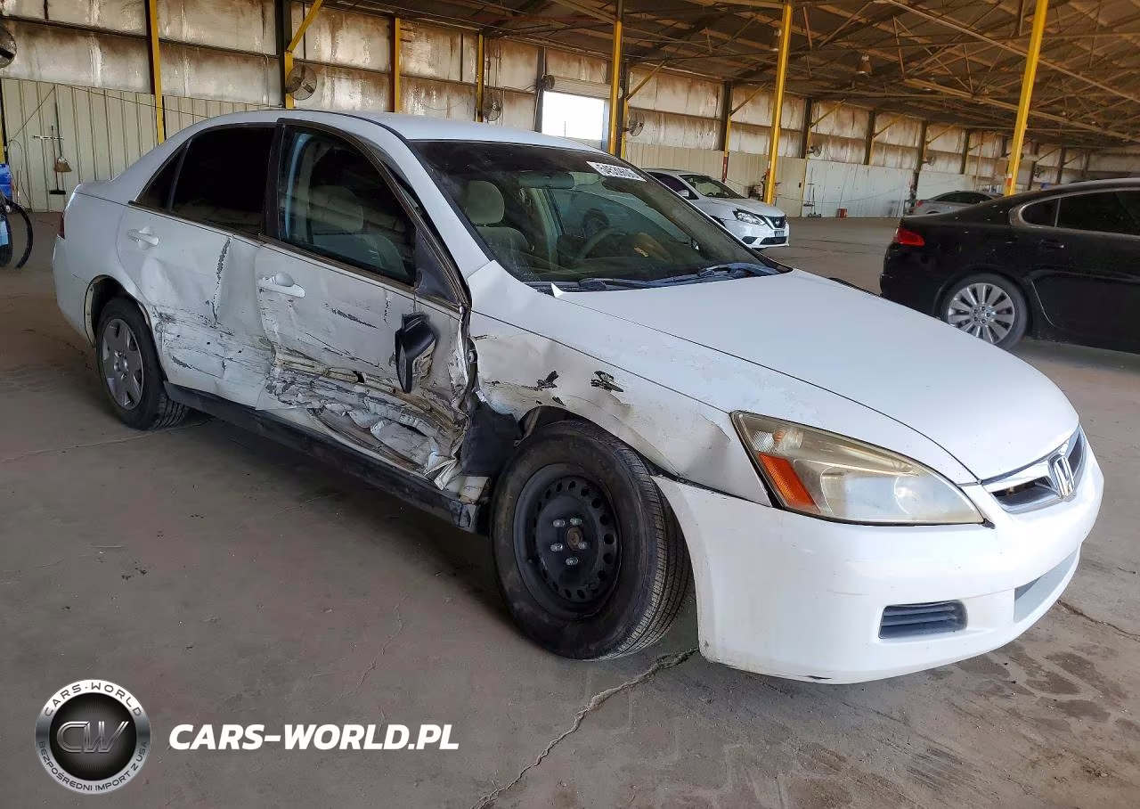 2007 Honda Accord Lx VIN:JHMCM56427C003496 - 4